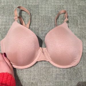 Nude semi/demi bra